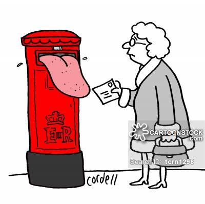 400x398 Letterbox Cartoons And Comics - Letter Box Drawing
