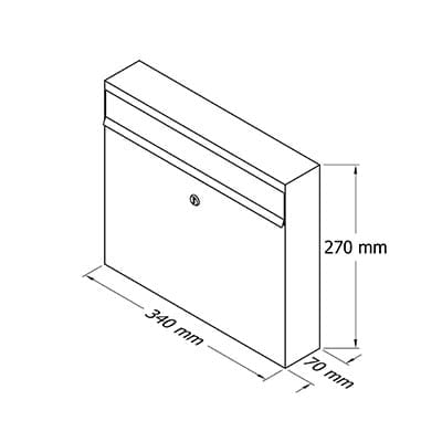 400x400 Letterbox Pd - Letter Box Drawing