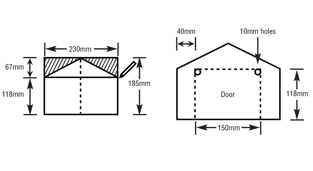 1069x585 Timber Letterbox - Letter Box Drawing