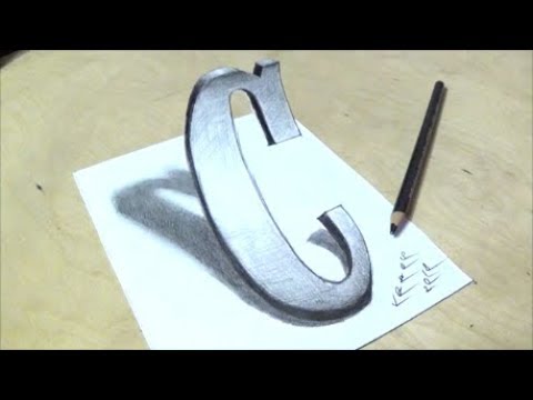 480x360 Only One Pencil - Letter C Drawing