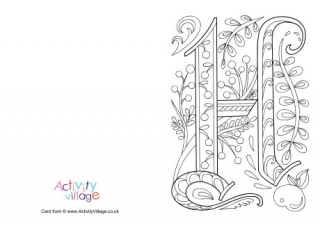 320x226 Letter H Colouring Pages - Letter H Drawing