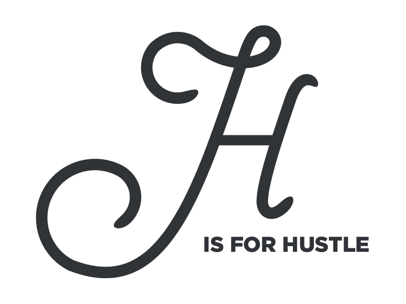 800x600 H Is For Hustle - Letter H Drawing