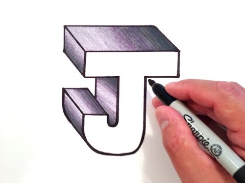480x360 How To Draw The Letter J - Letter J Drawing