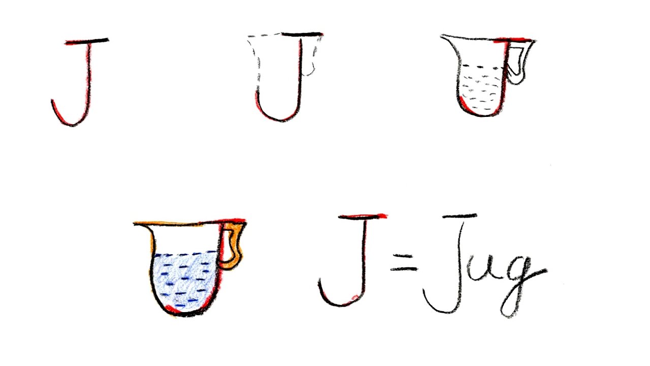 1280x720 Kids Learning The Letter J - Letter J Drawing