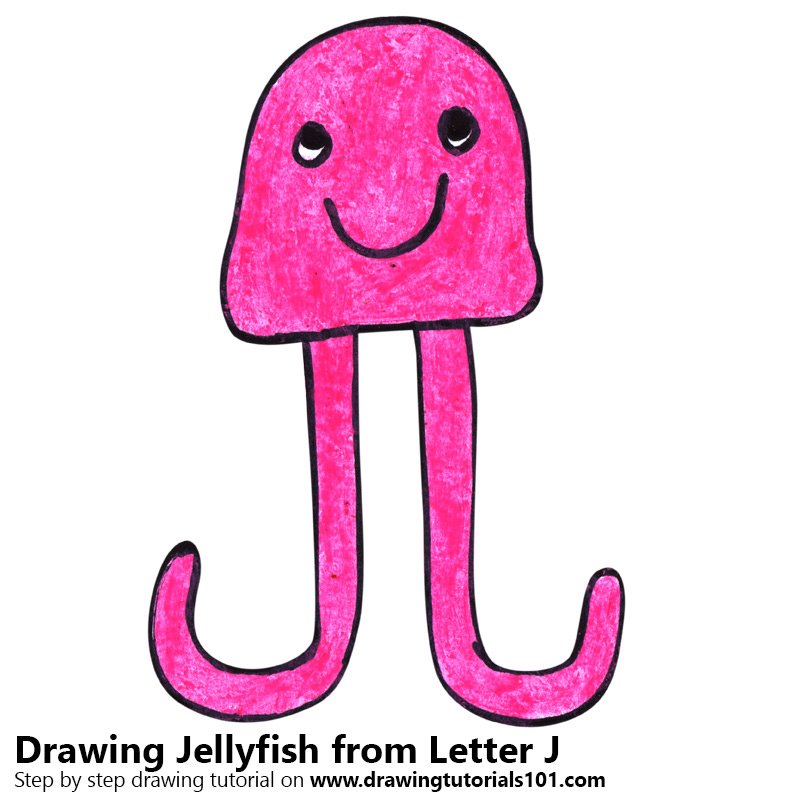 Letter J Drawing at PaintingValley.com | Explore collection of Letter J ...