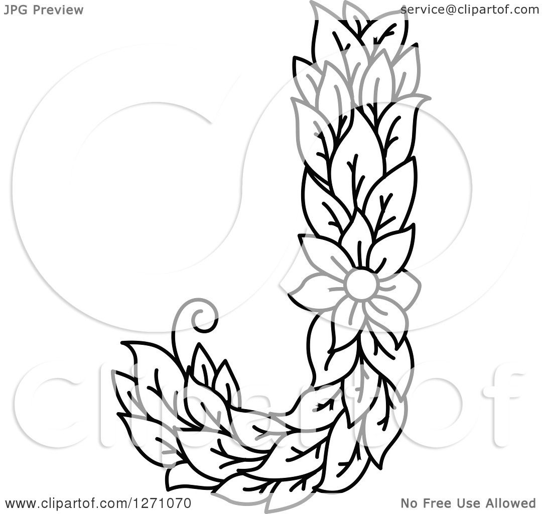 1080x1024 J - Letter J Drawing