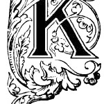 150x150 Drawings Of The Letter K - Letter K Drawing