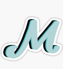 210x230 Letter M Drawing Stickers Redbubble - Letter M Drawing