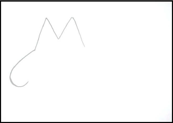 660x469 My Child Eva Full Of Life Learn To Draw Mouse With Letter M - Letter M Drawing