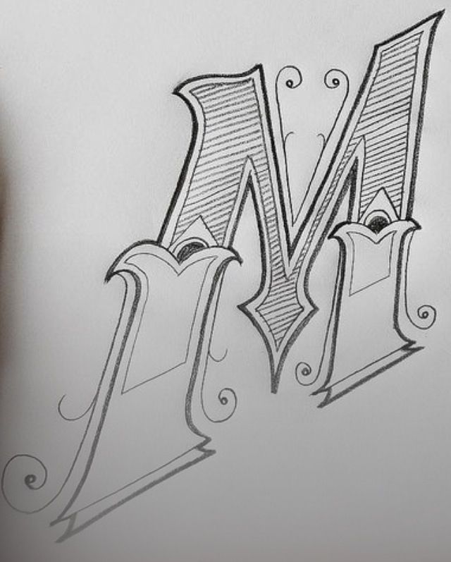 Letter M Drawing at Explore collection of Letter M