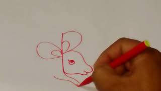 320x180 how to draw a rat fom letter r drawing for kids - Letter R Drawing