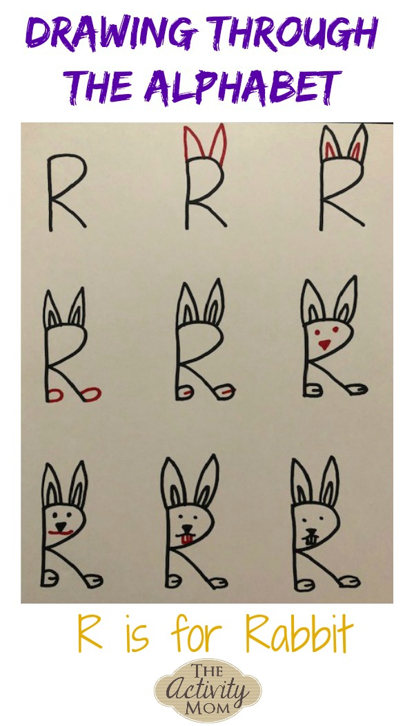 600x1050 The Activity Mom - Letter R Drawing