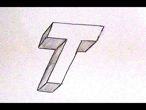 480x360 how to write letter t in easy letter drawing tutorial - Letter T Drawing