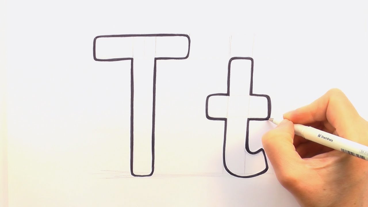 Letter T Drawing at Explore collection of Letter T