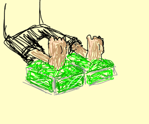 300x250 foot lettuce drawing - Lettuce Drawing