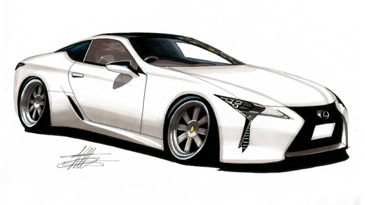 Lexus Drawing at PaintingValley.com | Explore collection of Lexus Drawing