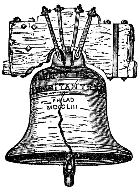 444x600 Liberty Bell - Liberty Bell Drawing