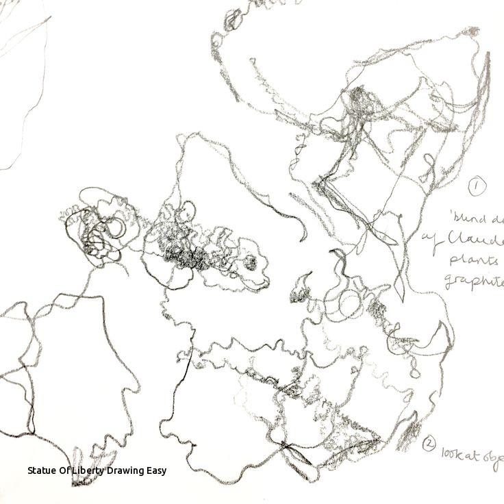 736x736 Statue Of Liberty Drawing Easy City Outline Drawing - Liberty Drawing