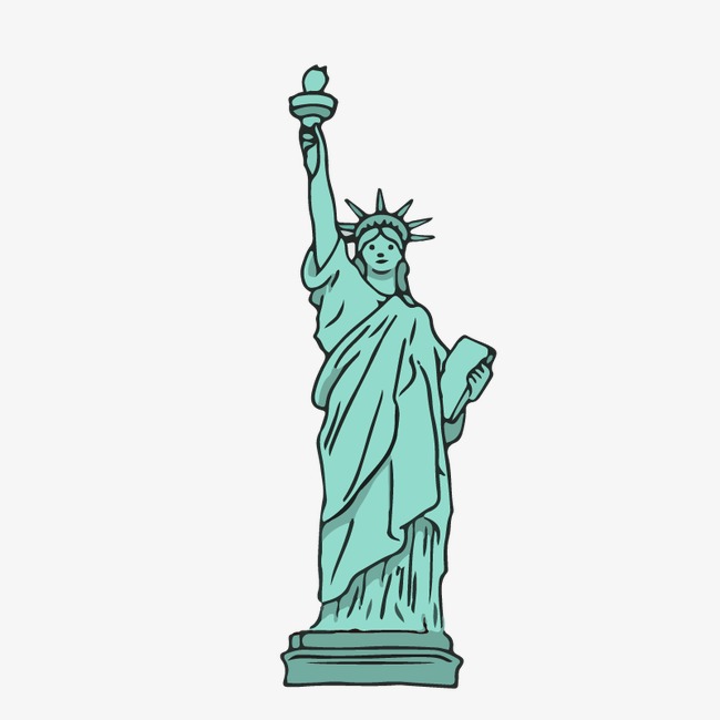 650x650 Statue Of Liberty Drawing - Liberty Drawing