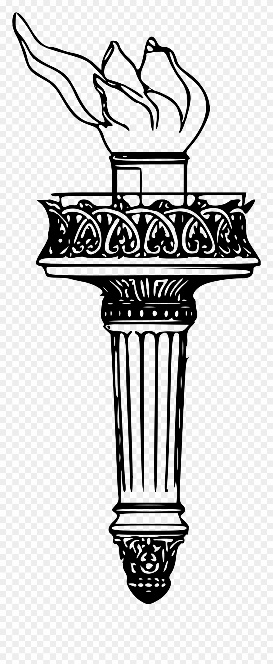 880x2134 Liberty Drawing Wikimedia Commons Open - Liberty Drawing