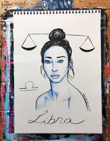 375x479 Libra Drawings For Sale Saatchi Art - Libra Drawings