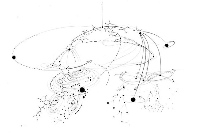 650x434 Nikolaus Gansterer - Libra Drawings