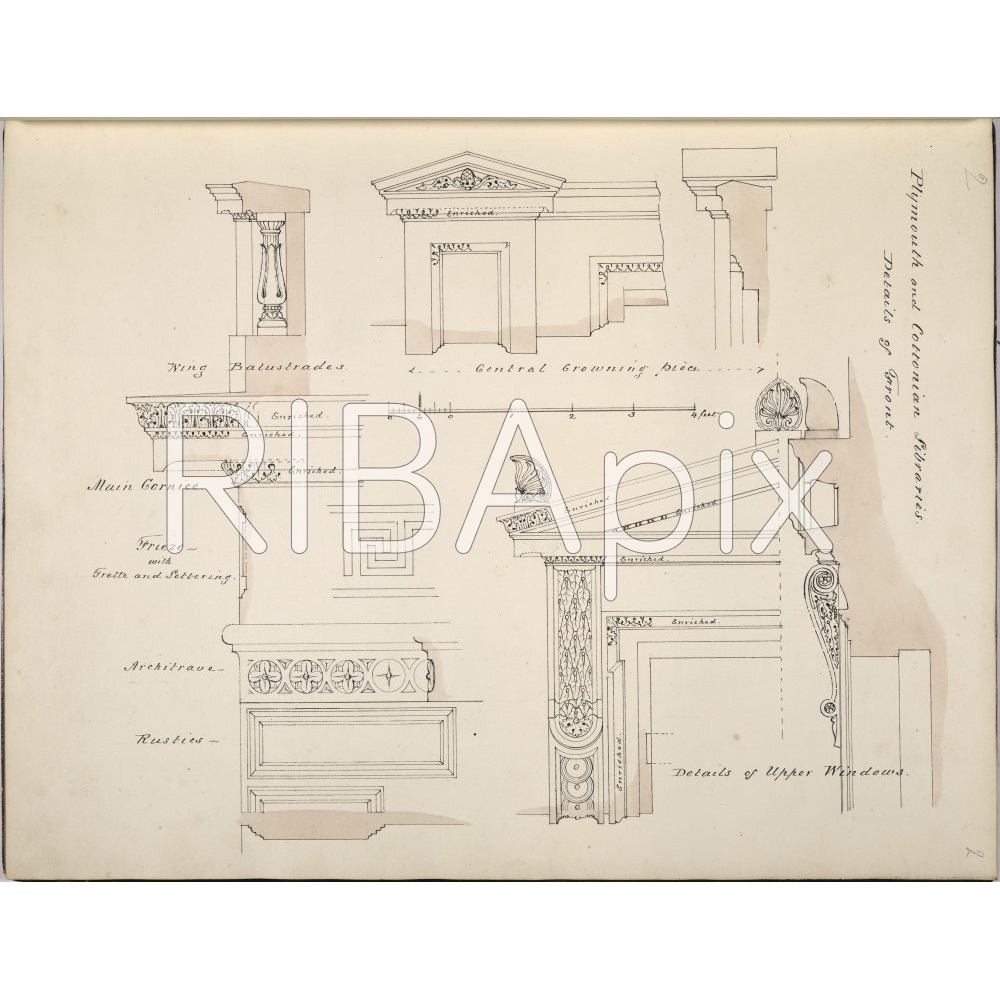 1000x1000 designs for the plymouth and cottonian library building, devonport - Library Building Drawing