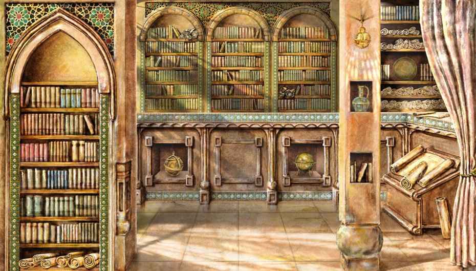 930x529 the house of wisdom one of the greatest libraries in history - Library Drawing