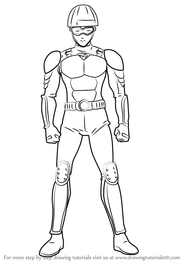 598x844 Learn How To Draw License Less Rider From One Punch Man - License Drawing