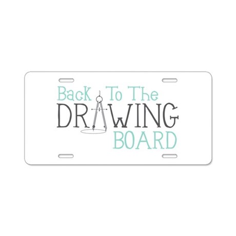 460x460 Drawing Aluminum License Plates - License Plate Drawing