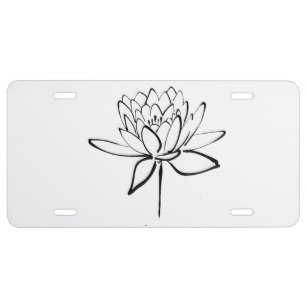 307x307 Drawing License Plates Zazzle - License Plate Drawing