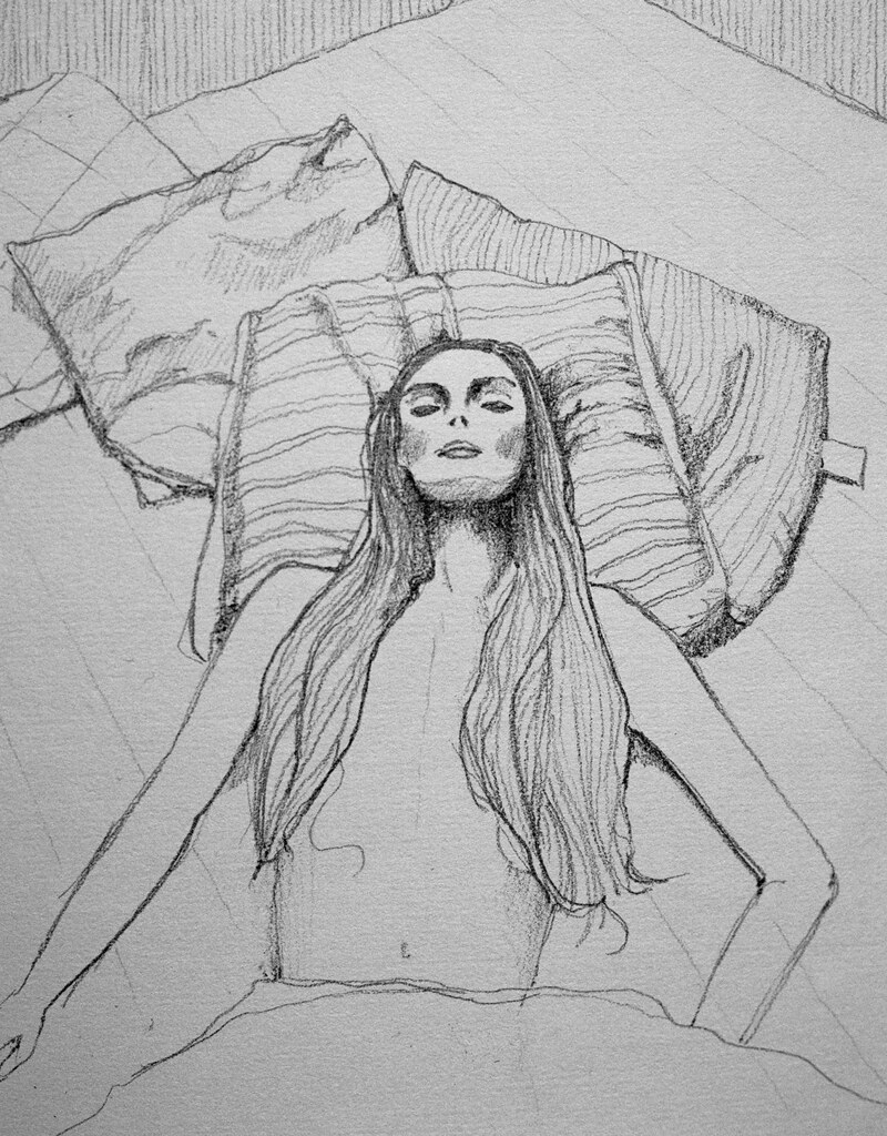 800x1024 the world's best photos of drawing and longhair - Lie Drawing