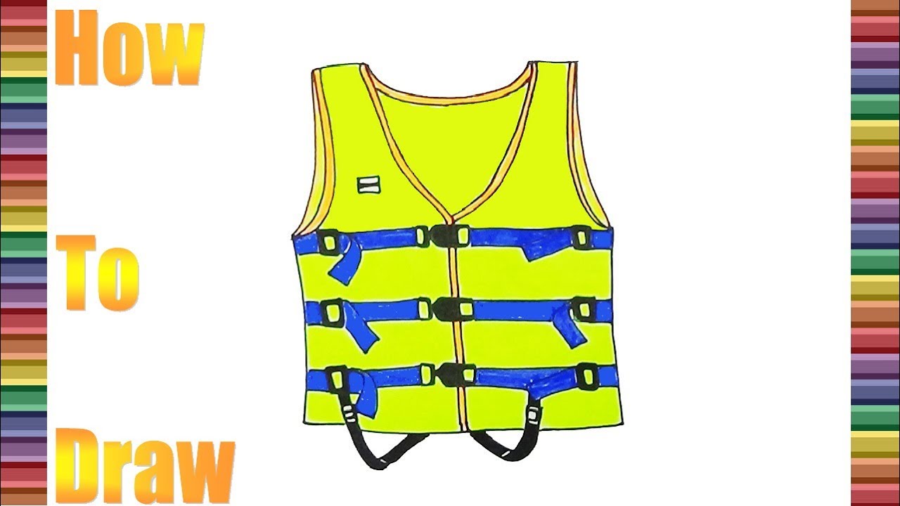 Life Jacket Drawing at Explore collection of Life