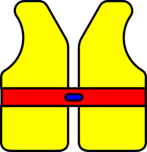 291x300 Life Jacket Float Clip Art - Life Jacket Drawing