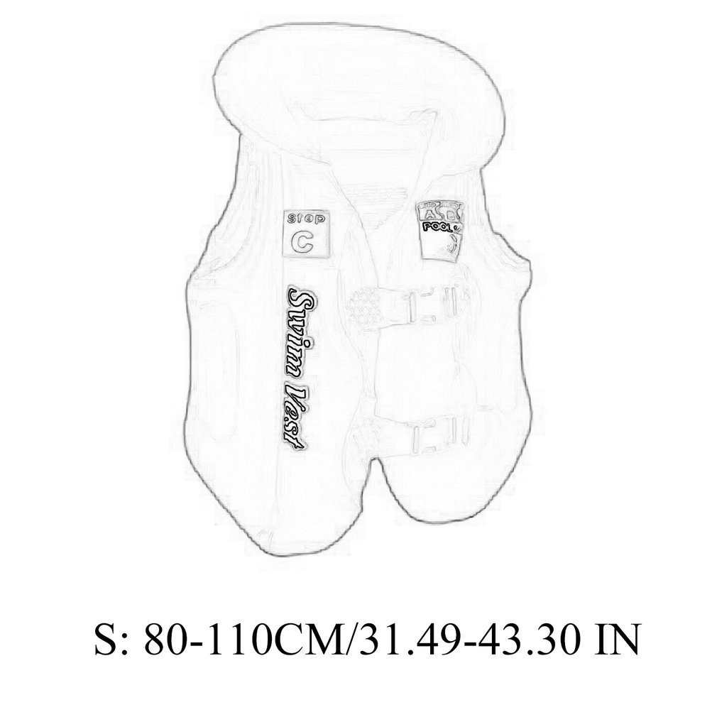 1010x1010 Children Inflatable Pool Float Life Jacket Vest Baby Swimming - Life Jacket Drawing