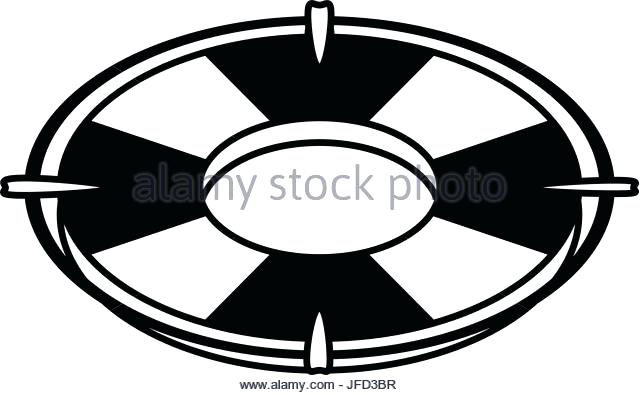 640x395 Life Preserver Black And White Stock Photos Images Coloring - Life Preserver Drawing