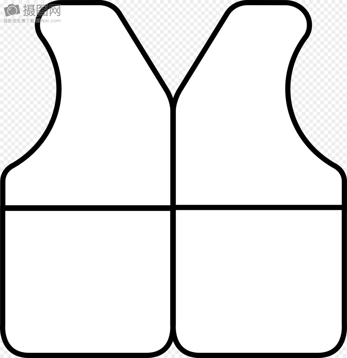 1164x1200 Safety Life Jacket Template Images Graphic Elements Pictures - Life Preserver Drawing
