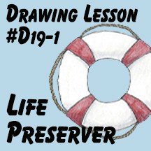 216x216 Drawing In Genesis Creative Bible Journaling - Life Preserver Drawing