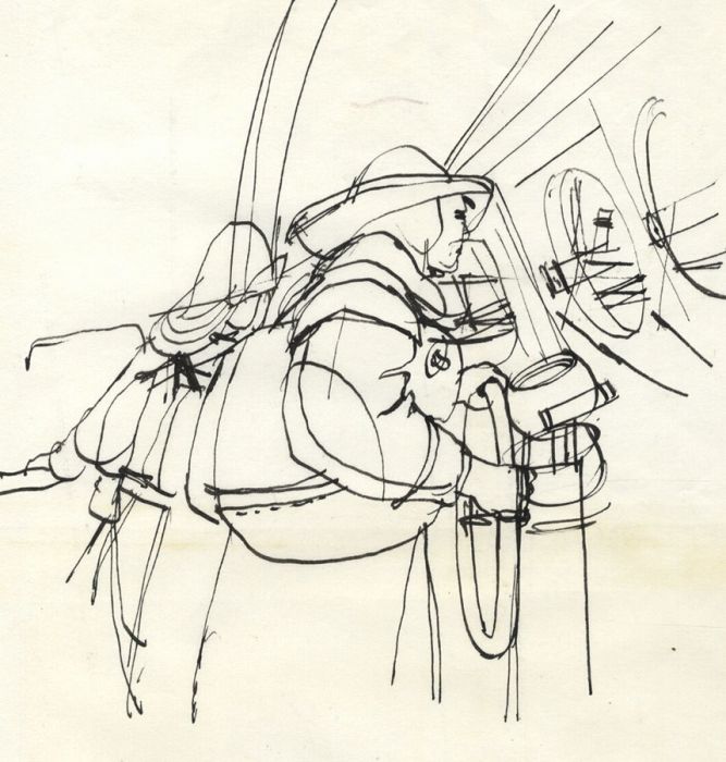 667x700 paul sharp - Lifeboat Drawing