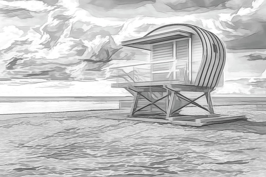 900x600 Lifeguard Stand Photograph - Lifeguard Stand Drawing
