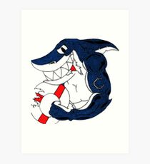 210x230 lifesaver drawing art prints redbubble - Lifesaver Drawing