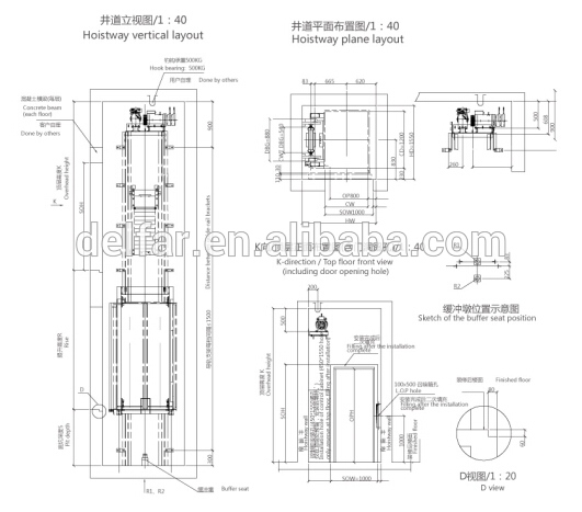 531x467 elevator lifts for residential house villa lift - Lift Drawing