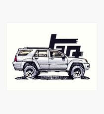 210x230 lifted truck drawing art prints redbubble - Lifted Truck Drawings