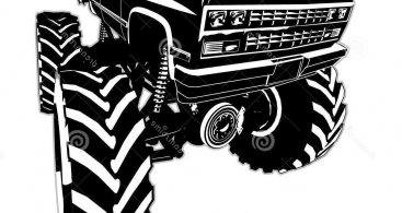 367x195 lifted truck drawings vector free vector art, images, graphics - Lifted Truck Drawings