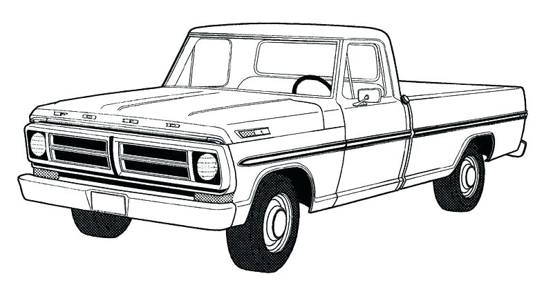 800x426 ford truck coloring pages inspirational stock ford coloring - Lifted Truck Drawings