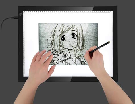 475x366 choosing the best lightbox for drawing and tracing - Light Box Drawing