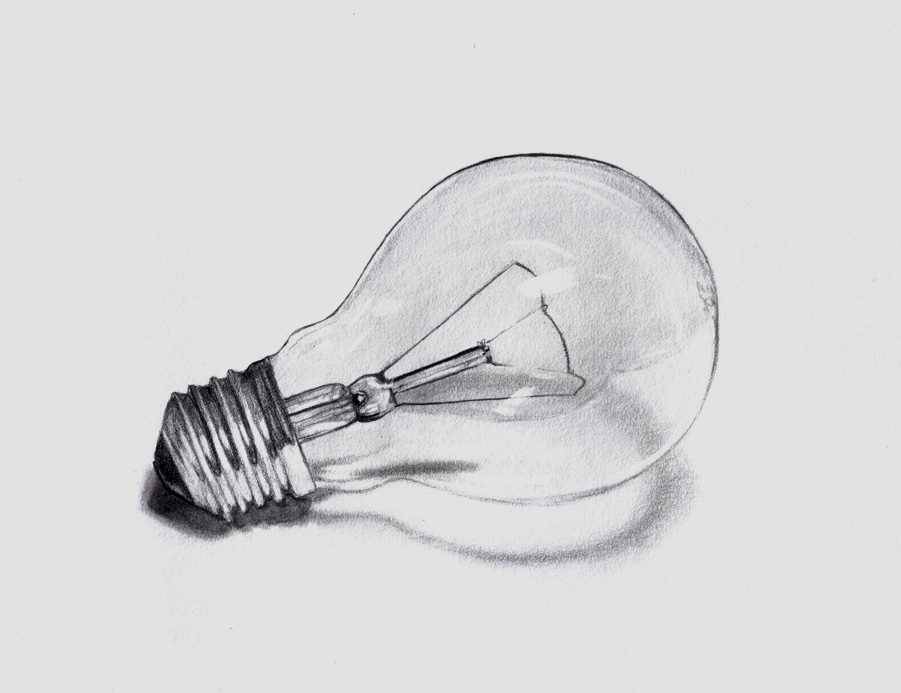 901x693 light bulb drawing uploaded - Light Bulb Drawing