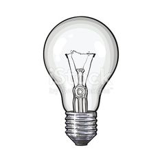 236x236 Vintage Light Bulb Drawing - Light Bulb Drawing
