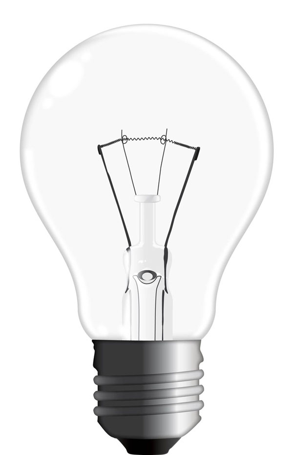 600x929 how to draw a realistic vector light bulb from scratch - Light Bulb Drawing