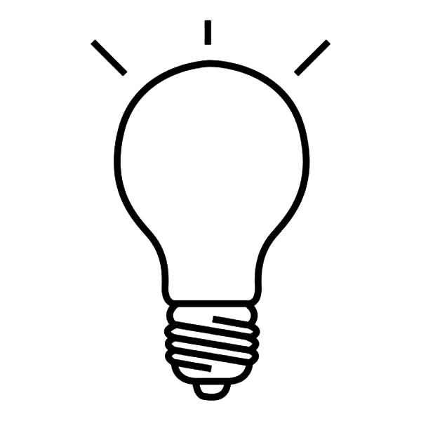 600x600 Image Result For Empty Light Bulb Drawing Designs - Light Bulb Line Drawing